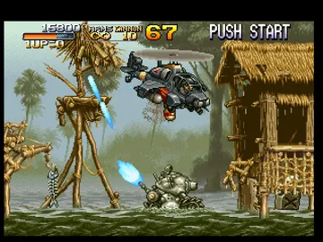 Metal Slug - Super Vehicle-001 (JP) screen shot game playing